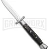 AKC 10" Italian Stiletto Swinguard Sim Horn Automatic Knife - Bayonet