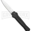 AKC X-treme Ace Black Automatic Knife - Satin Plain 2 AKC X-treme Ace Black Automatic Knife - Satin Plain -Grindworx AKC X TREME ACE Side Opening Automatic Knife Black Satin BHQ 100386 kp open large