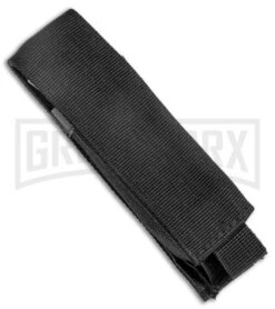 Atomic Defender Medium OTF Automatic Tanto Knife (3" Two-Tone) -Grindworx Atomic Defender Medium OTF Auto Black TT Tanto GX 37394 jr sheath large