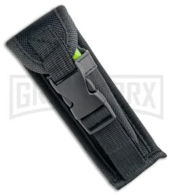 Atomic Defender Mini OTF Automatic Knife Zombie Green - Serr Two Tone Dagger -Grindworx Atomic Mini Defender Bright Green OTF Auto Black Dagger Serr GX 33965 jr sheath large