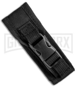 Atomic Defender Mini OTF Automatic Knife Black - Serr Two Tone Drop Point 10 Atomic Defender Mini OTF Automatic Knife Black - Serr Two Tone Drop Point -Grindworx Atomic Mini Defender DP Black OTF Automatic TT Serr GX 32294 jr sheath large