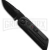 Bear Ops Bold Action XIV Black Stainless Steel Automatic Knife - Black Plain 2 Bear Ops Bold Action XIV Black Stainless Steel Automatic Knife - Black Plain -Grindworx Bear and Son Auto Bold Action XIV Black BHQ 153934 jr large