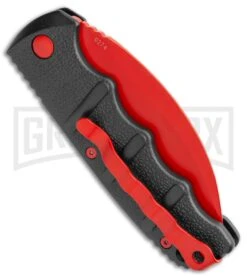 Boker Kalashnikov Black Widow Automatic Knife - Hawkbill Red Plain 8 Boker Kalashnikov Black Widow Automatic Knife - Hawkbill Red Plain -Grindworx Boker Black Widow Hawkbill Kalashnikov Auto Black Red 01KALS70NSOI BHQ 103274 jr side large