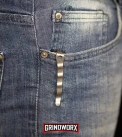 Boker Kalashnikov Automatic Knife - Harpoon Black Plain -Grindworx Boker Kalashnikov Automatic Knife Black Bead Blast KALS74 BHQ 0103 kp in pocket web large 1