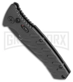 Grindworx -Grindworx Boker Plus Strike Tanto Automatic Knife 3.25 Black Serr 01BO401N LS Spine large