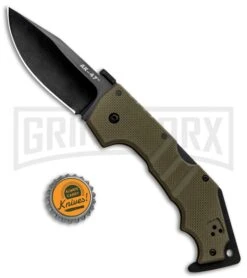 Cold Steel AK-47 OD Green G-10 Folding Knife - Black Plain 10 Cold Steel AK-47 OD Green G-10 Folding Knife - Black Plain -Grindworx Cold Steel AK 47 LB OD Green G 10 Black 58MVG BHQ 33095 jr bottlecap large