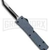 Firecracker Mini Sim Carbon Fiber D/A OTF Automatic Knife - Two Tone Tanto