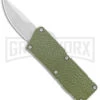 Lightning Fireball OD Green D/A OTF Automatic Knife - Drop Point Satin Plain