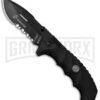 M-Tech Warden Black Spring Assisted Knife - Black Serr 1 M-Tech Warden Black Spring Assisted Knife - Black Serr -Grindworx M Tech Warden BLK M A1053BK BP 18466 jr large
