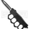 OTF Automatic Knuckle Knife - Dagger Two-Tone -Grindworx OTF Auto Knuckle Dagger TT GX 36265 jr large