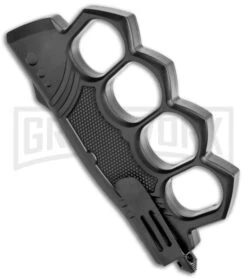 OTF Automatic Knuckle Knife - Dagger Two-Tone -Grindworx OTF Auto Knuckle Dagger TT GX 36265 jr side large