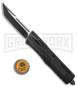 Rumble Slim Black D/A OTF Auto Textured Scales - Tanto 2 Tone 11 Rumble Slim Black D/A OTF Auto Textured Scales - Tanto 2 Tone -Grindworx Rumble Slim Black DA OTF Auto Textured Scales Tanto TT GX 25392 jr bottlecap large