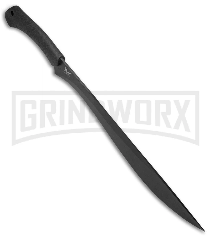 Schrade SCHMBS Priscilla Makhaira Black Bush Sword - Black Plain 4 Schrade SCHMBS Priscilla Makhaira Black Bush Sword - Black Plain - Image 2