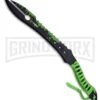 Z-Hunter Monstrosity Green Machete - Black Plain -Grindworx Z Hunter Monstrosity Machete Green black ZB 123 BHQ 65752 er large