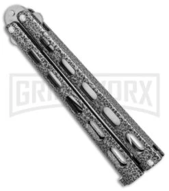 Bear & Son 114 & 114TR Butterfly Knife 2-Pack -Grindworx bear son 2 pack butterfly special 114 114TR BHQ 50067 er knife spine large