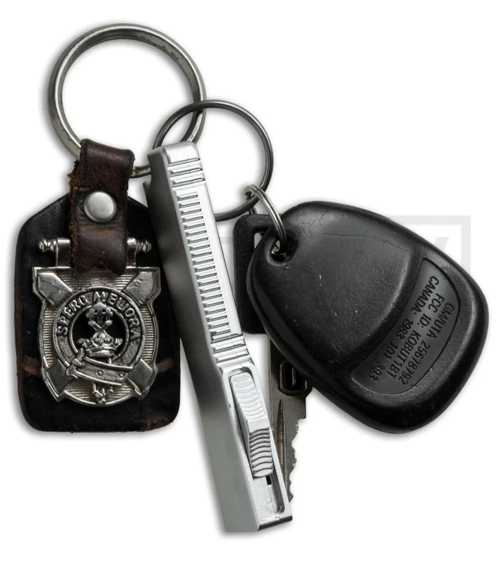 Firecracker Mini Sim. Carbon Fiber D/A OTF Automatic Knife - Two Tone 5 Firecracker Mini Sim. Carbon Fiber D/A OTF Automatic Knife - Two Tone - Image 3