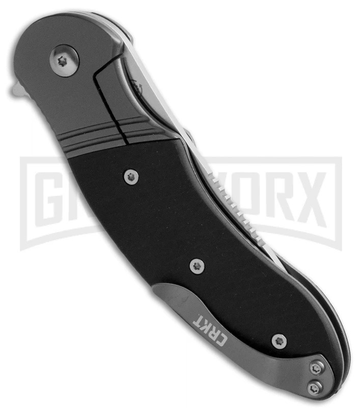 CRKT Ken Onion Hootenanny Folding Knife - Satin Plain 4 CRKT Ken Onion Hootenanny Folding Knife - Satin Plain - Image 2