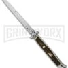 A.G.A. Campolin 18" Stag Horn Automatic Stiletto Knife (Bayonet)